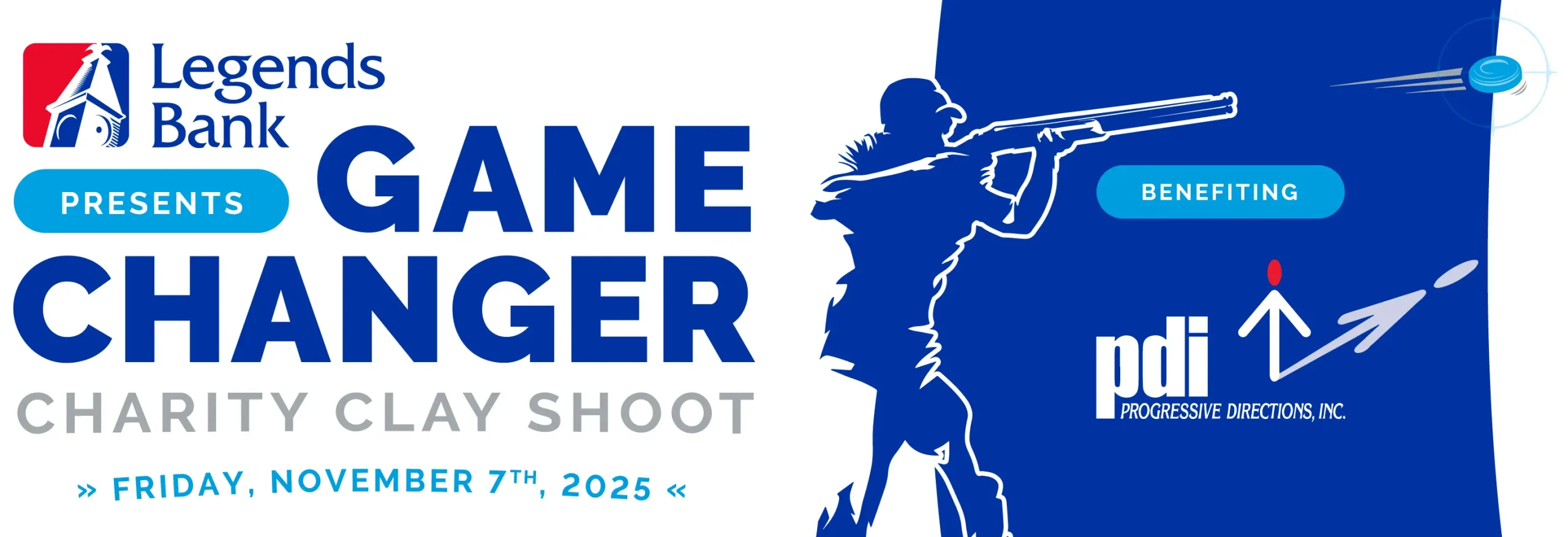 2025 Game Changer Charity Clay Shoot Benefitting Progressive Directions, inc
